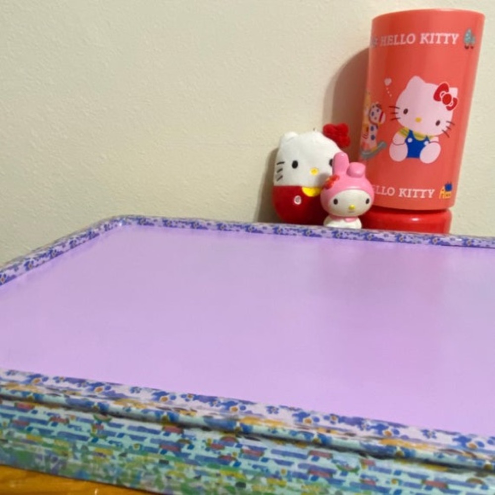 FLASH SALE 🎰 Cute Collage Wooden Serving Tray - Picture 6 of 7